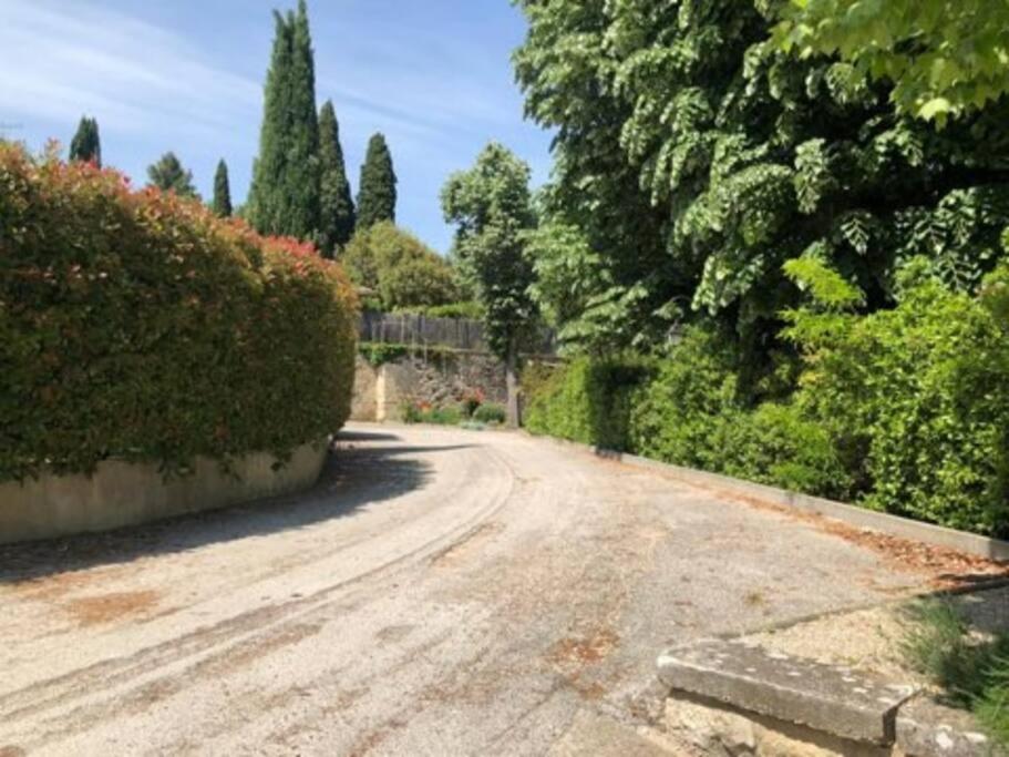 Le Provence Avec Piscine, Climatisation Et Parking Appartement Uzès Buitenkant foto